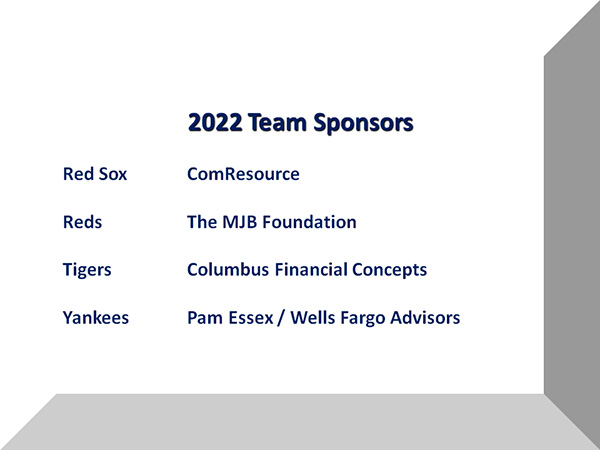 2022 Team Sponsors