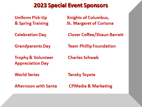 2023 Sponsors